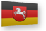 Länderflagge Niedersachsen